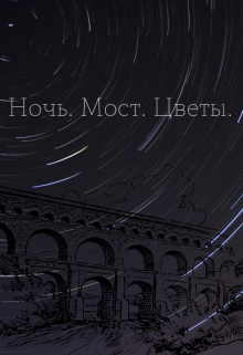 

Ночь. Мост. Цветы.